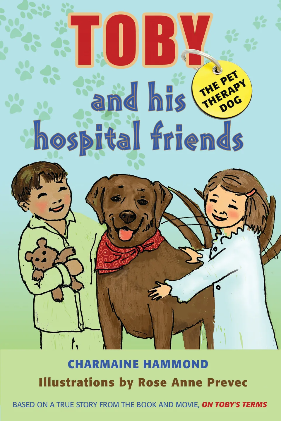 Toby the Pet Therapy Dog and His Hospital Friends